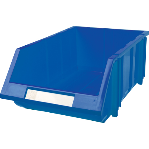 Stack & Hang Bin, 11-13/16" W x 7" H x 17-11/16" D, Blue
