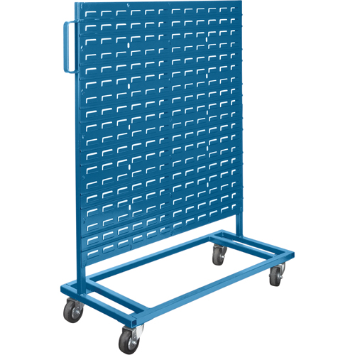 Mobile Bin Racks - Singled Sided, Single-sided, 36" W x 16" D x 46-1/2" H