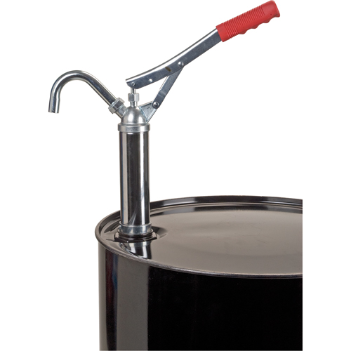Lever-Type Drum Pump, Steel, 11 oz./Stroke, Fits 30-55 Gal.