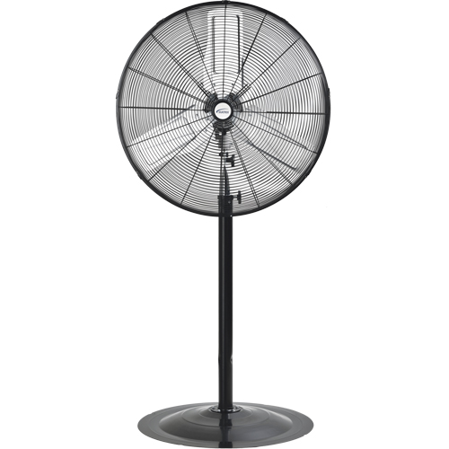 Oscillating Pedestal Fan, Heavy-Duty, 2 Speed, 30" Diameter