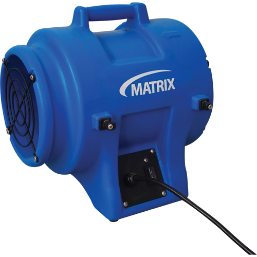 8" Air Blower without Canister, 1/4 HP, 816 CFM