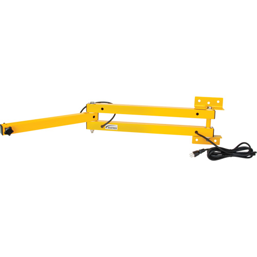 180º Double Locking Arm with 2 Receptacles