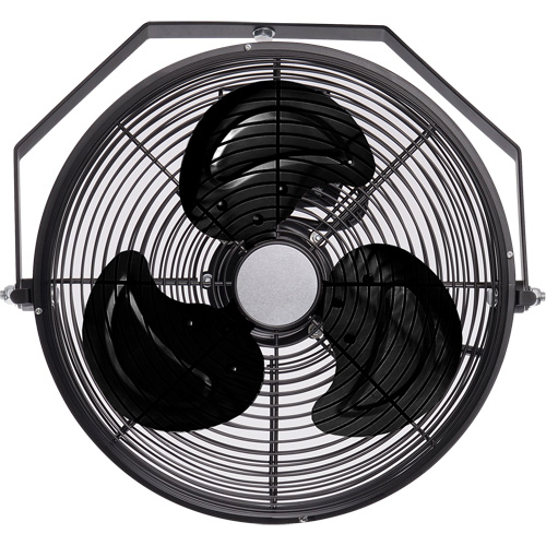 Industrial Workstation Fan, 12" Dia., 3 Speeds