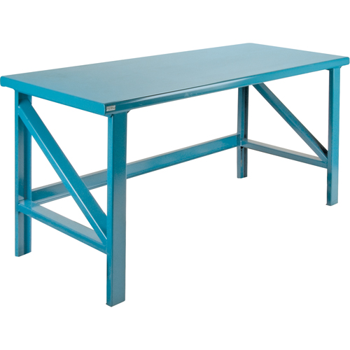 Extra Heavy-Duty Workbenches - All-Welded Benches, Steel Surface
