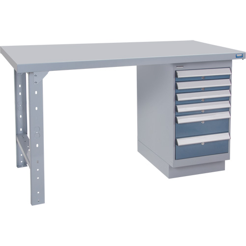 Pre-Designed Workbench, 72" W x 36" D x 34" H, 2500 lbs. Capacity