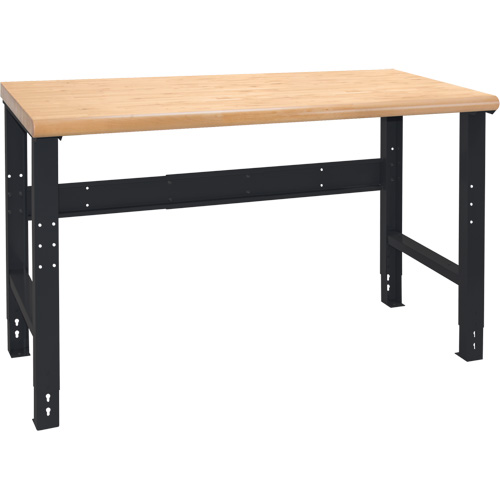 Industrial Modular Workbench, Top & Legs Only, 1000 lbs. Cap., 48" W x 24" D