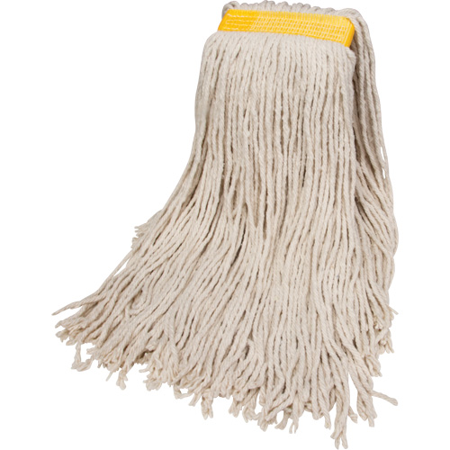 Wet Floor Mop, Cotton, 24 oz., Cut Style