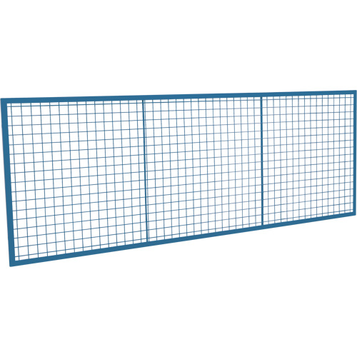 Wire Mesh Partition Components - Panels, 3' H x 8' W