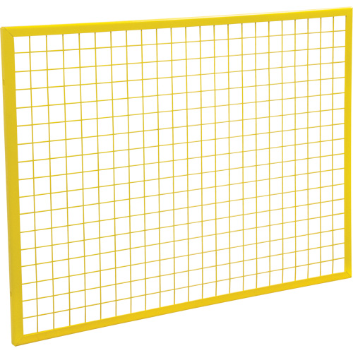 Wire Mesh Partition Components - Panels, 4' H x 3' W