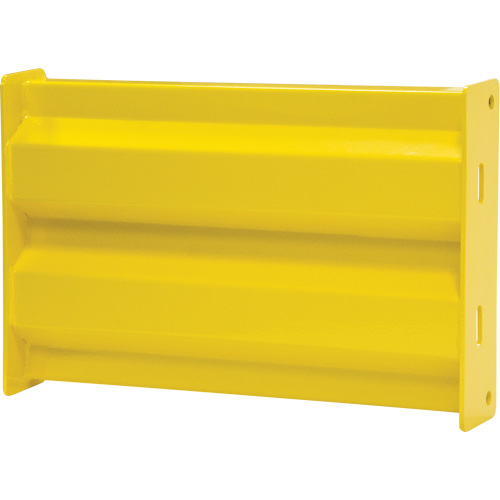 Industrial Safety Guard Rail, Steel, 19" L x 12" H, Safety Yellow
