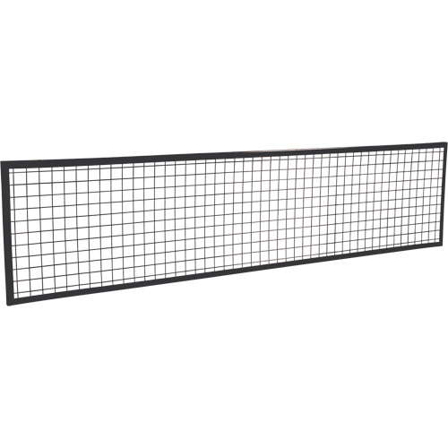 Wire Mesh Partition Panel, 2' H x 8' W