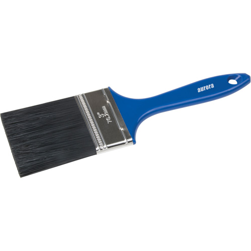 AP100 Series Paint Brush, Polyester, Plastic Handle, 3" Width
