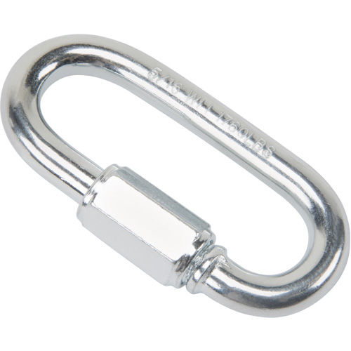 Zinc Plated Quick Link, 1760 lbs (0.88 tons), 5/16"
