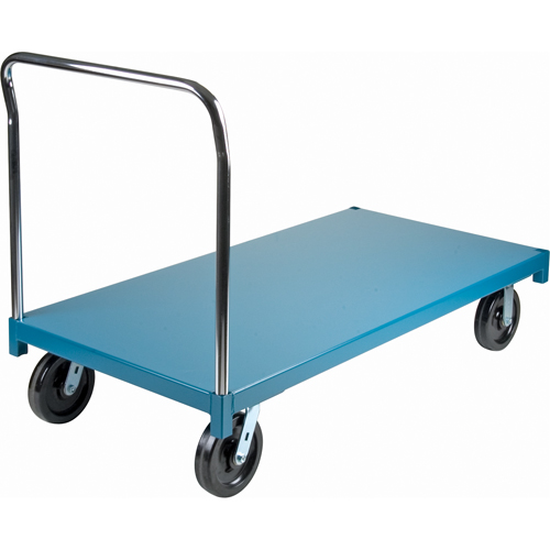Heavy-Duty Platform Truck, 60" L x 30" W, 2500 lbs. Capacity, Nylon Casters