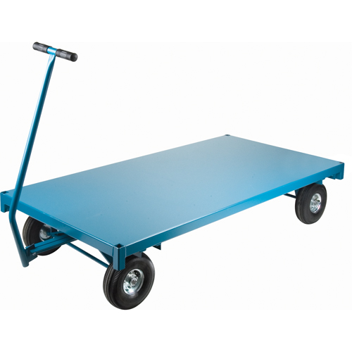 Platform Trucks - Ergonomic Platform Wagon Trucks, 36" W x 72" L, 1000 lbs. Capacity