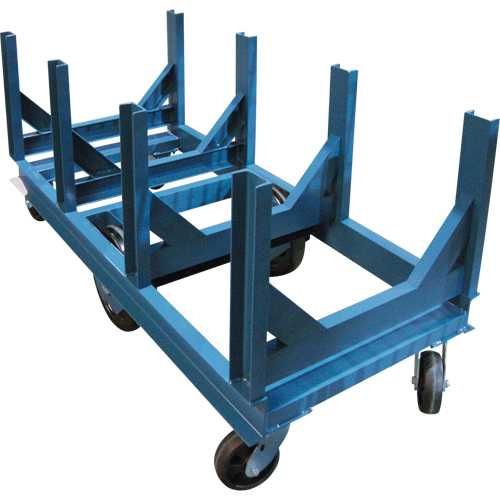 Bar Cradle Truck, 60" L x 28" W x 29" H, 5000 lbs. Capacity, Phenolic Wheels