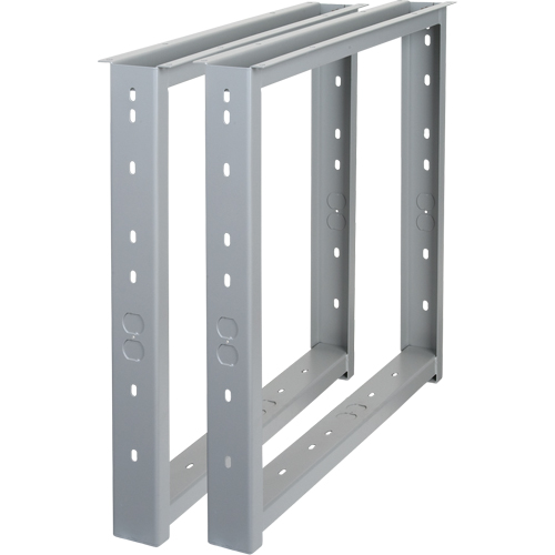 Workbench - Legs, Steel, 22" D x 32" H, Pair