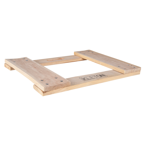 Hardwood Dolly Frame, Not Included Wheels, 900 lbs. Capacity, 18" W x 24" D x 1.5" H
