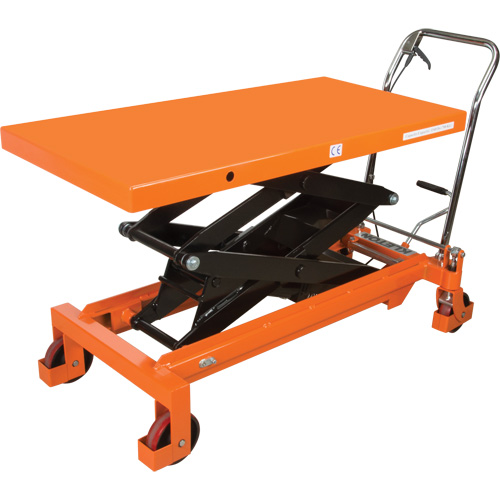 Hydraulic Scissor Lift Table, 48" L x 24" W, Steel, 1540 lbs. Capacity