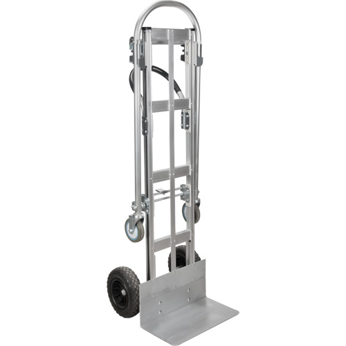 Convertible Hand Truck, Aluminum, 800 lbs. Capacity