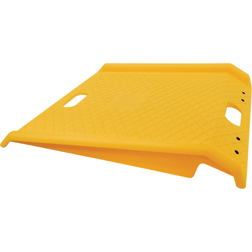Portable Poly Hand Truck Curb Ramp, 1000 lbs. Capacity, 27" W x 27" L