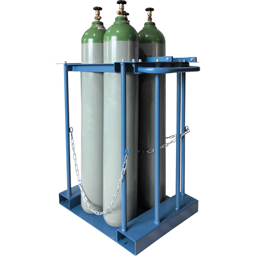 4-Cylinder Forklift Cylinder Storage Caddy