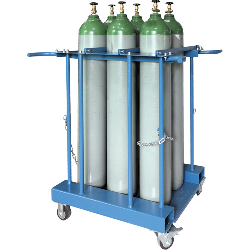 6-Cylinder Forklift Cylinder Storage Caddy