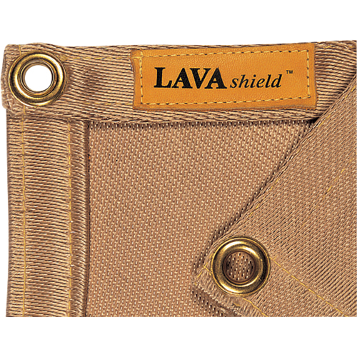 18-Oz. Silica Lavashield™ Welding Blanket, 6' W x 6' L, Rated Up To 1472°F(800°C)