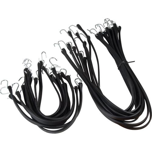 Rubber Tie Down Set, 21"