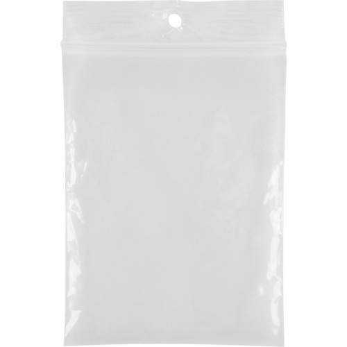 Poly Bags, Reclosable, 4" x 3", 2 mils