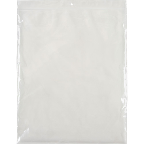 Poly Bags, Reclosable, 12" x 10", 2 mils