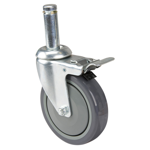 Caster for Chromate Wire Shelving