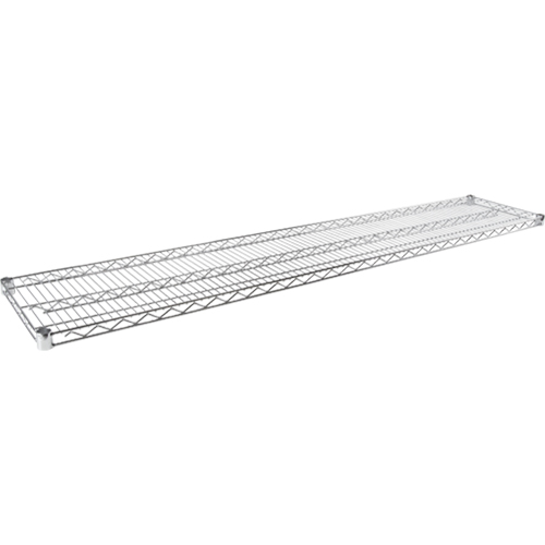 Wire Shelf for Heavy-Duty Chromate Wire Shelving, 30" W x 18" D, 800 lbs. Capacity