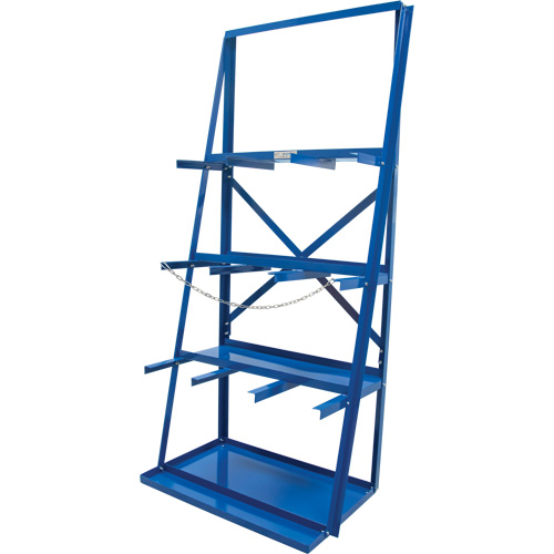Bar Storage Rack, Vertical, 3 Levels, 36" W x 24" D x 84" H, 3000 lbs. Cap.