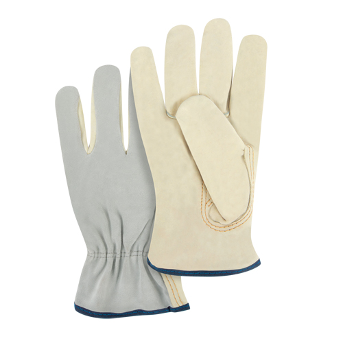 Split Back Driver's Gloves, X-Large, Grain Cowhide Palm