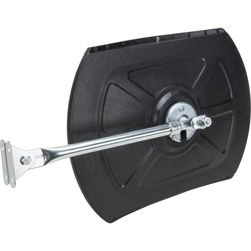 Roundtangular Convex Mirror with Telescopic Arm