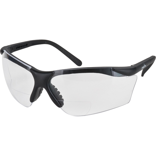 Z1800 Series Reader Safety Glasses, Anti-Scratch, Clear, 1.0 Diopter