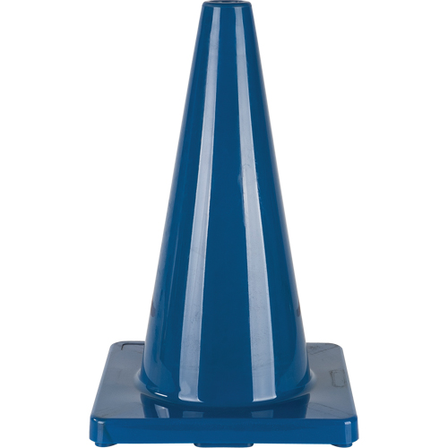 Coloured Traffic Cone, 18", Blue