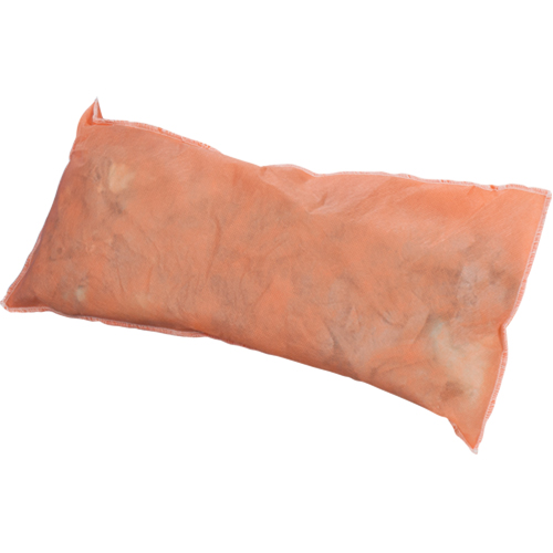 Sorbent Pillow, Hazmat, 18" L x 8" W, 30 gal. Absorbency/Pkg.