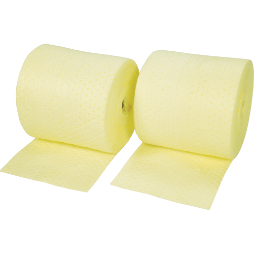 Premium Bonded Sorbent Pads, Heavyweight, 150' L x 15" W, 25 gal. Absorbancy
