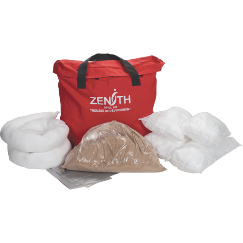 Service Vehicle Spill Kit, Oil Only, Bag, 10 US gal. Absorbancy