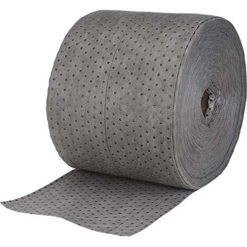 High Traffic Sorbents, Heavyweight, 150' L x 15" W, 30 gal. Absorbancy