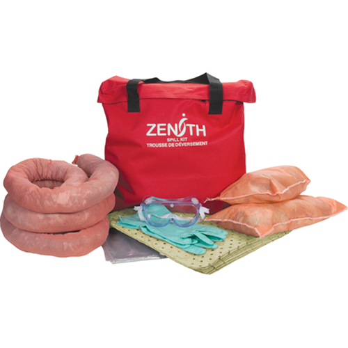 Truck Spill Kit, Hazmat, Bag, 10 US gal. Absorbancy