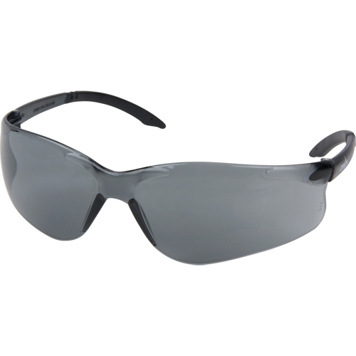Z2400 Series Safety Glasses, Grey/Smoke Lens, Anti-Scratch, ANSI Z87+/Meets/Exceeds CSA Z94.3