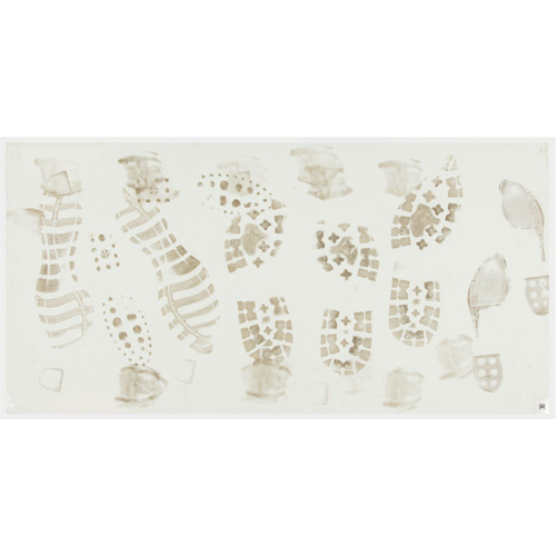 Clean Room Mat & Frame Kit, 1.57 mils Thick, 36" W, 3-3/4' L x Blue