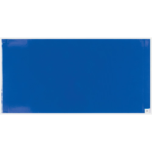 Clean Room Mat & Frame Kit, 1.57 mils Thick, 36" W, 3-3/4' L x White
