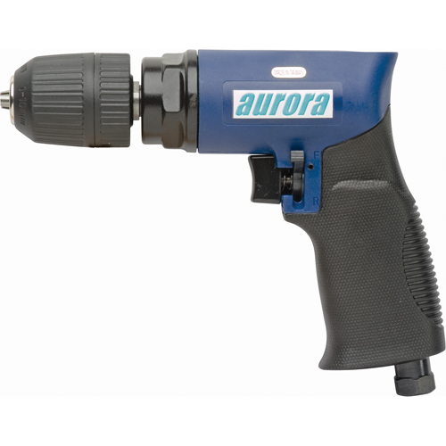 3/8" Air Reversible Drill, 4 CFM, 1/4" NPT, 88 dBA, 3/8" Chuck