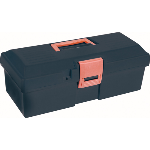 Heavy-Duty Tool Box, 15" W x 7" D x 5-1/2" H, Black