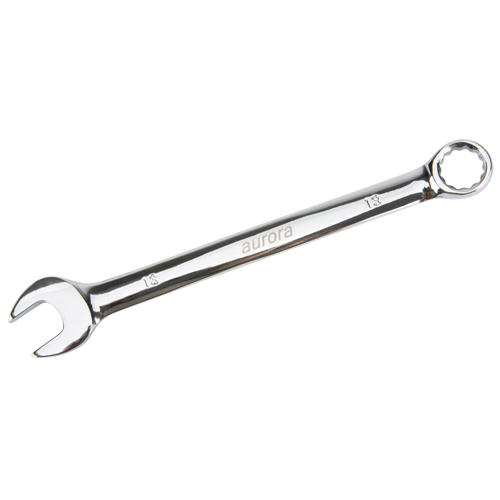 Combination Wrench, 12 Point, 13 mm, Chrome Finish