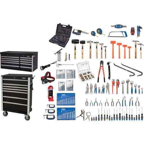 Ultimate Tool Set with Steel Chest and Cart, 358 Pieces